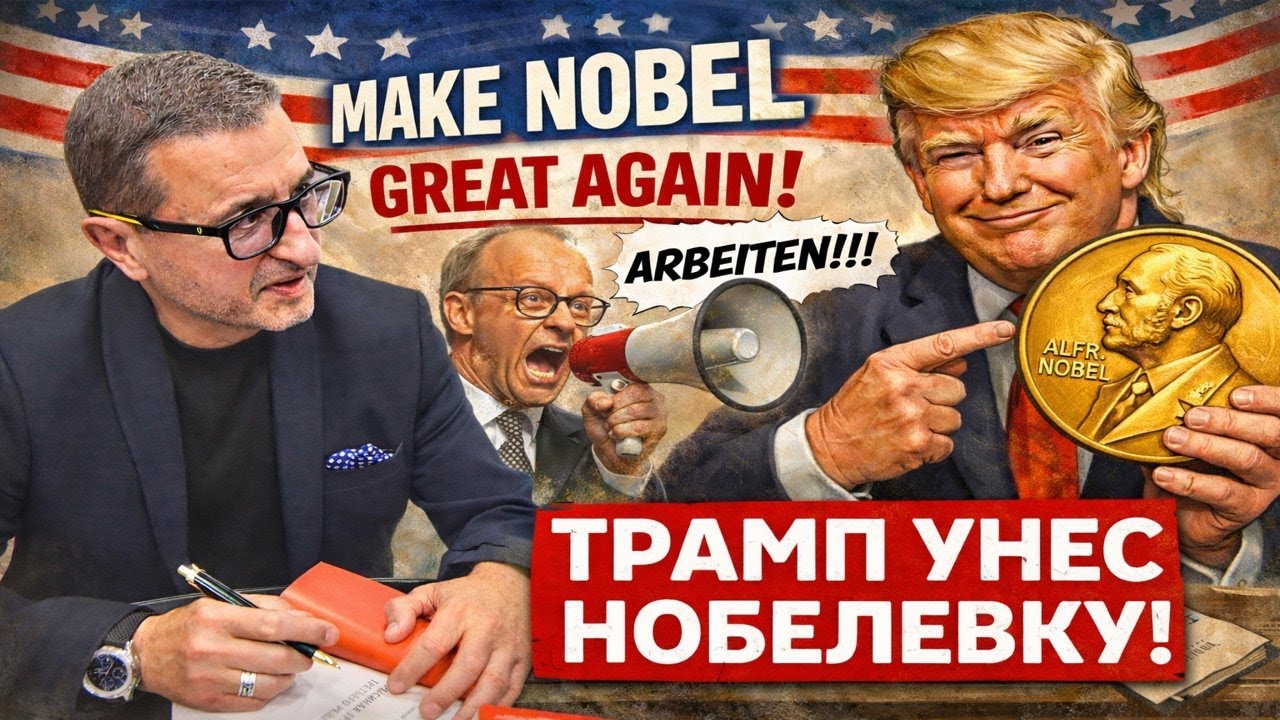 Трамп унес нобелевку, а Мерц орет на немцев - арбайтен, арбайтен, арбайтен!