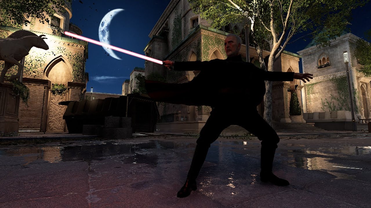 Sir Christopher Lee's Count Dooku - Star Wars Battlefront 2 Mods