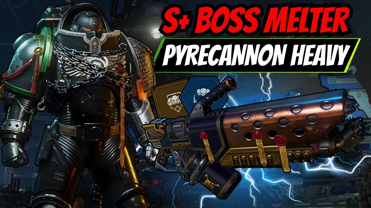 S TIER Heavy Pyrecannon BOSS MELTING Build to INCINERATE Hard Stratagems - Space Marine 2