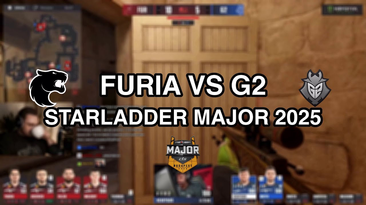 Ohnepixel | FURIA vs G2 | STARLADDER BUDAPEST MAJOR 2025 | STAGE 3 | FULL VOD