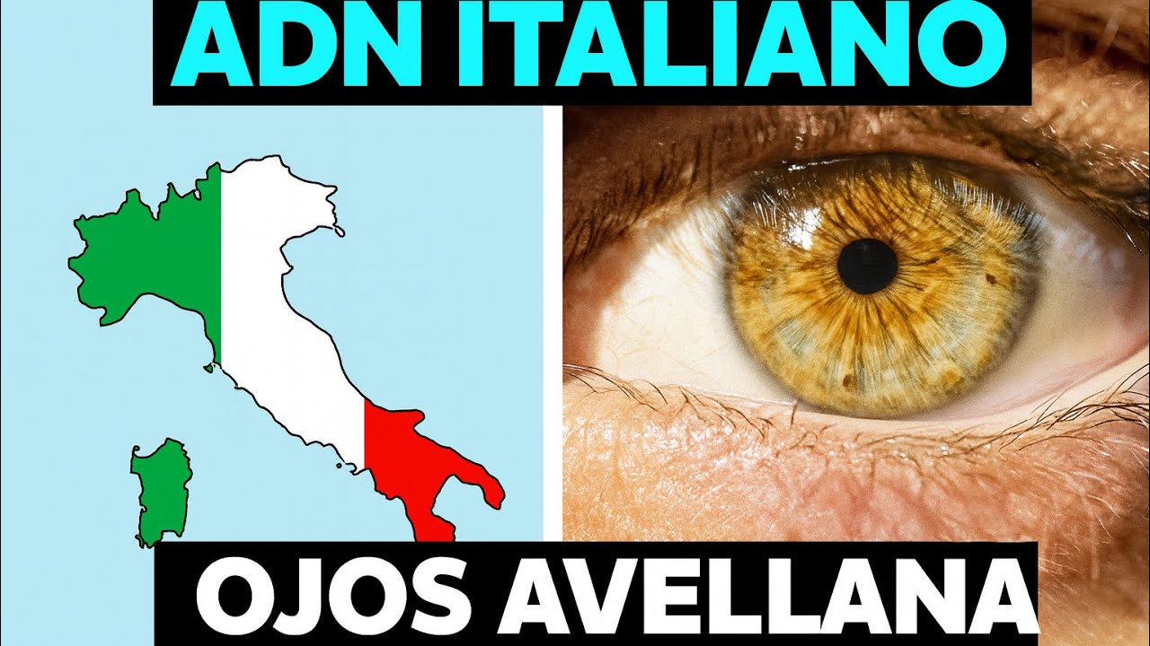 El ADN Italiano Y La Evolución De Los Ojos Color Avellana