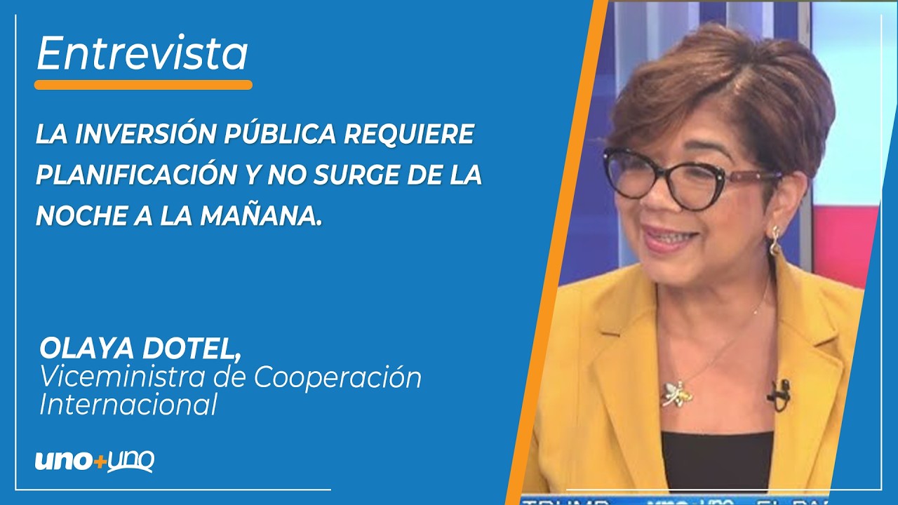 La inversión pública requiere planificación y no surge de la noche a la mañana.