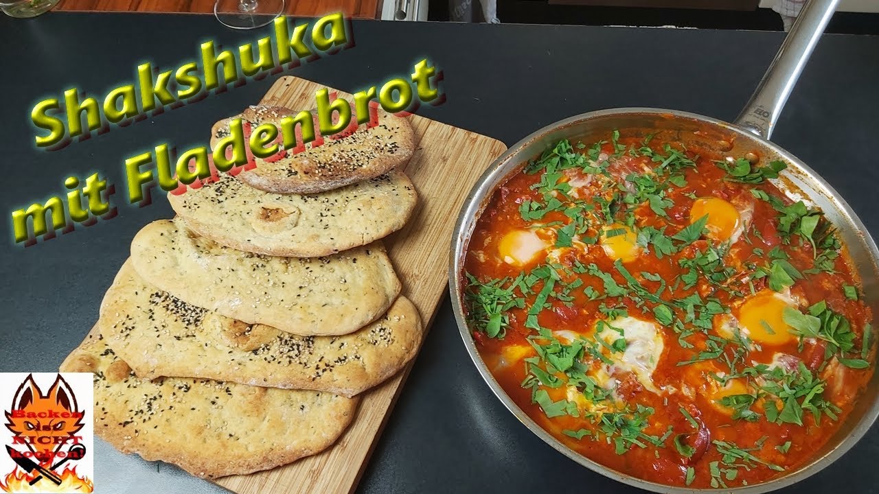 Shakshuka mit Fladenbrot