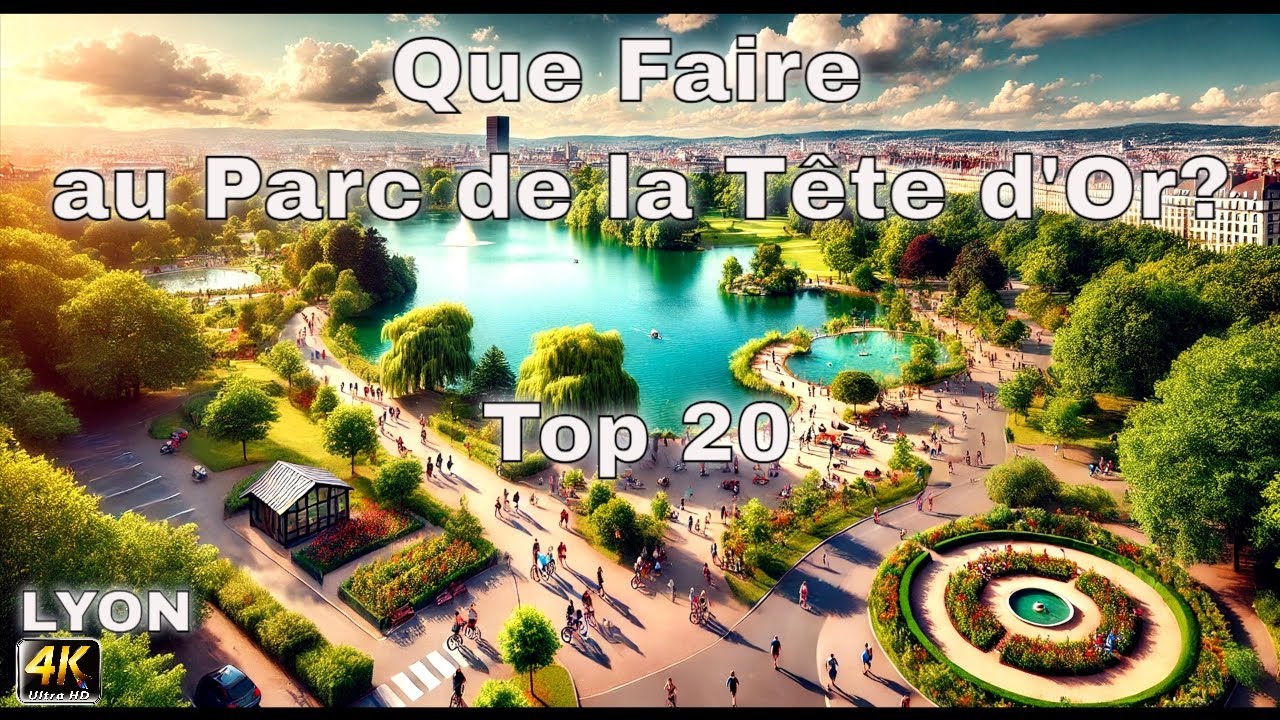 Top 20 Incontournables à Voir et à Faire au Parc de la Tête d'Or à Lyon (Guide Ultime)