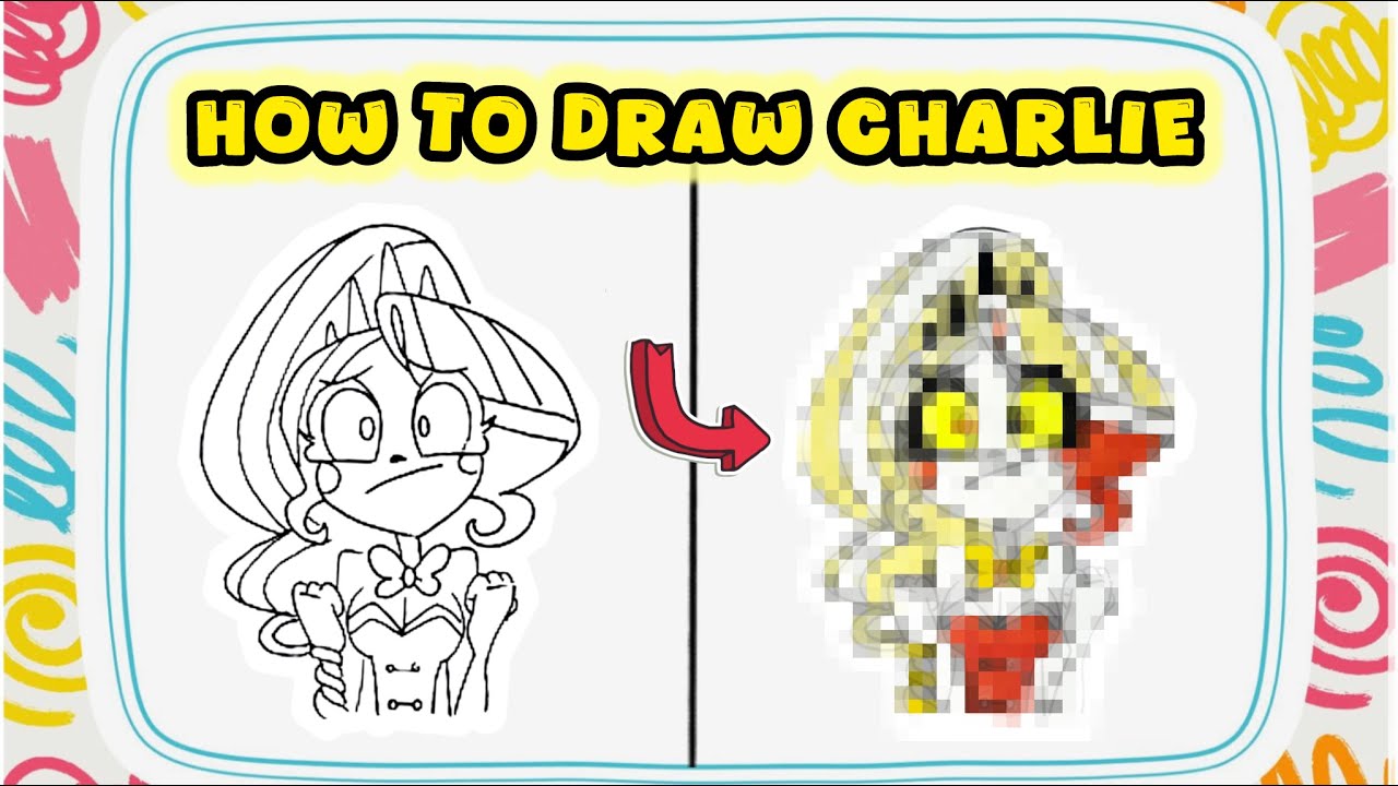 How to Draw Charlie Morningstar from Hazbin Hotel – Detailed Art