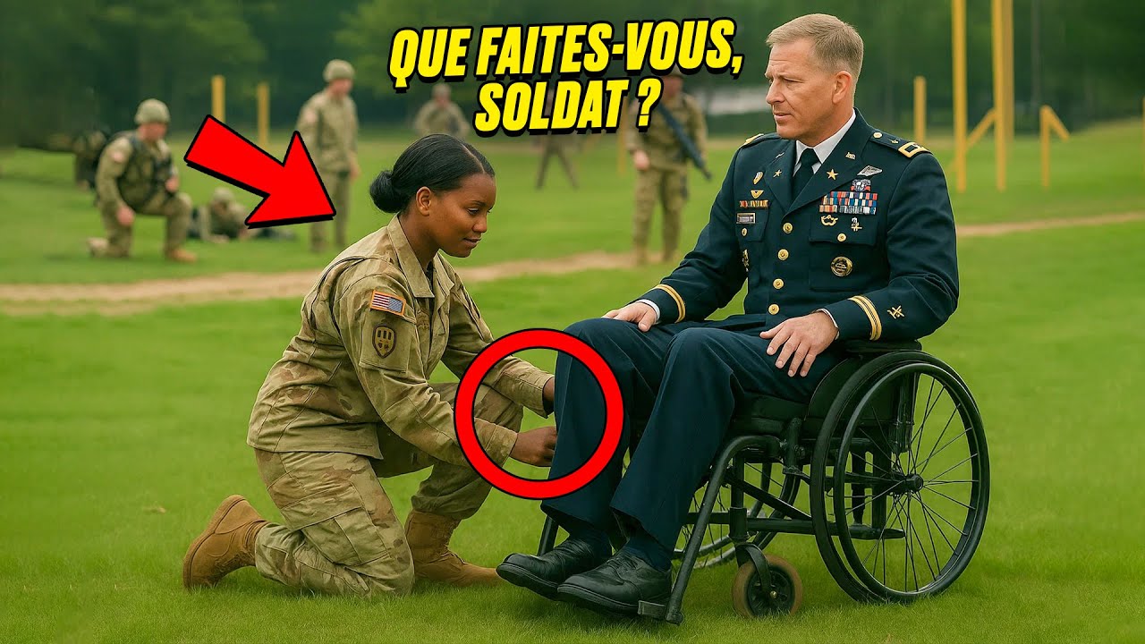 Le général n’avait pas marché depuis 15 ans — jusqu’à ce qu’un soldat noir défie l’impossible