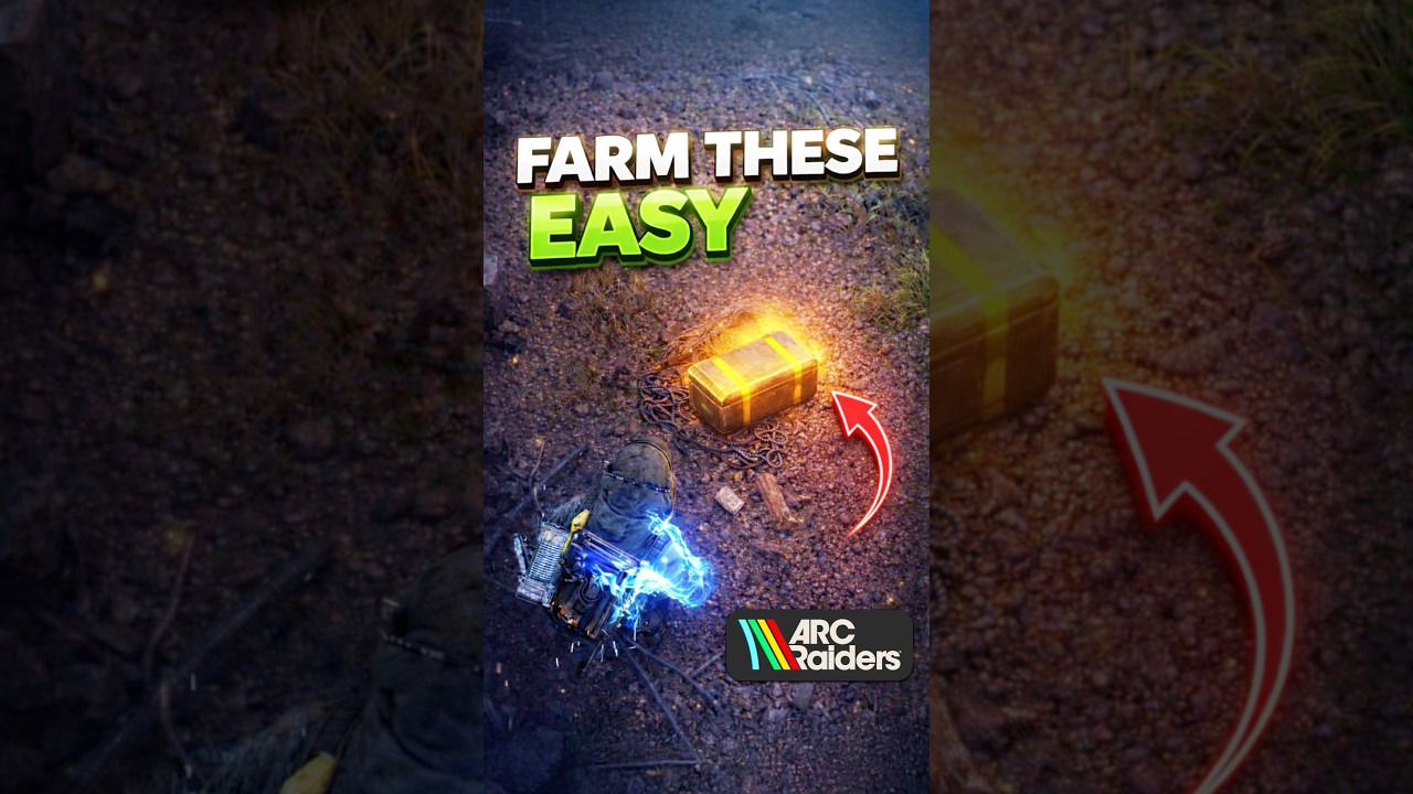 Get Crazy Blueprints INSTANTLY Using Hurricane Caches #arcraiders #farming
