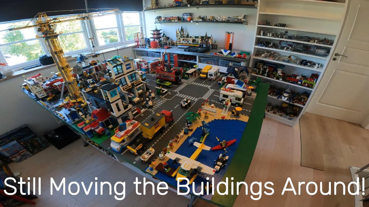 Mainly Moving the Buildings Around! - LEGO City Update
