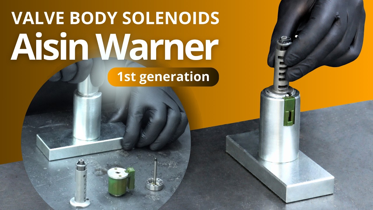 Aisin Warner 1st Generation Valve Body Solenoids Repair | SRT 01