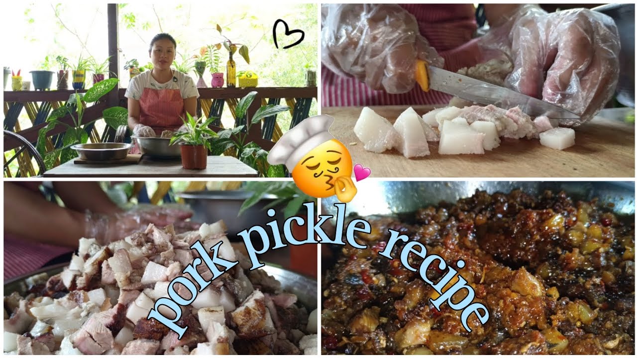 Simple and tasty pork pickle recipe | northeast pork pickle recipe 