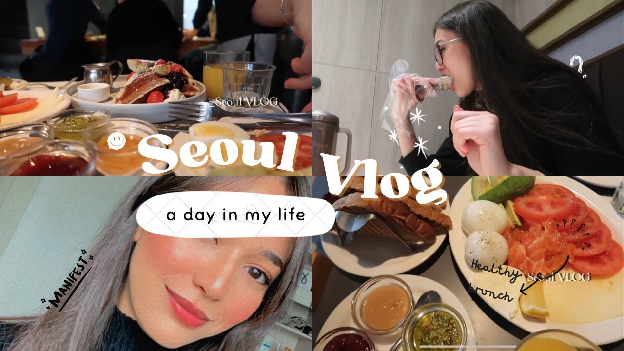 [EP4] KOREA Vlog 🇰🇷 A day in my life - Brunch , first time trying Korean crab 🦀