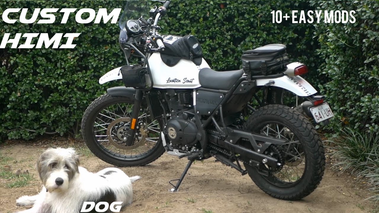 Custom 2020 Royal Enfield Himalayan! 10+ Easy mods!!