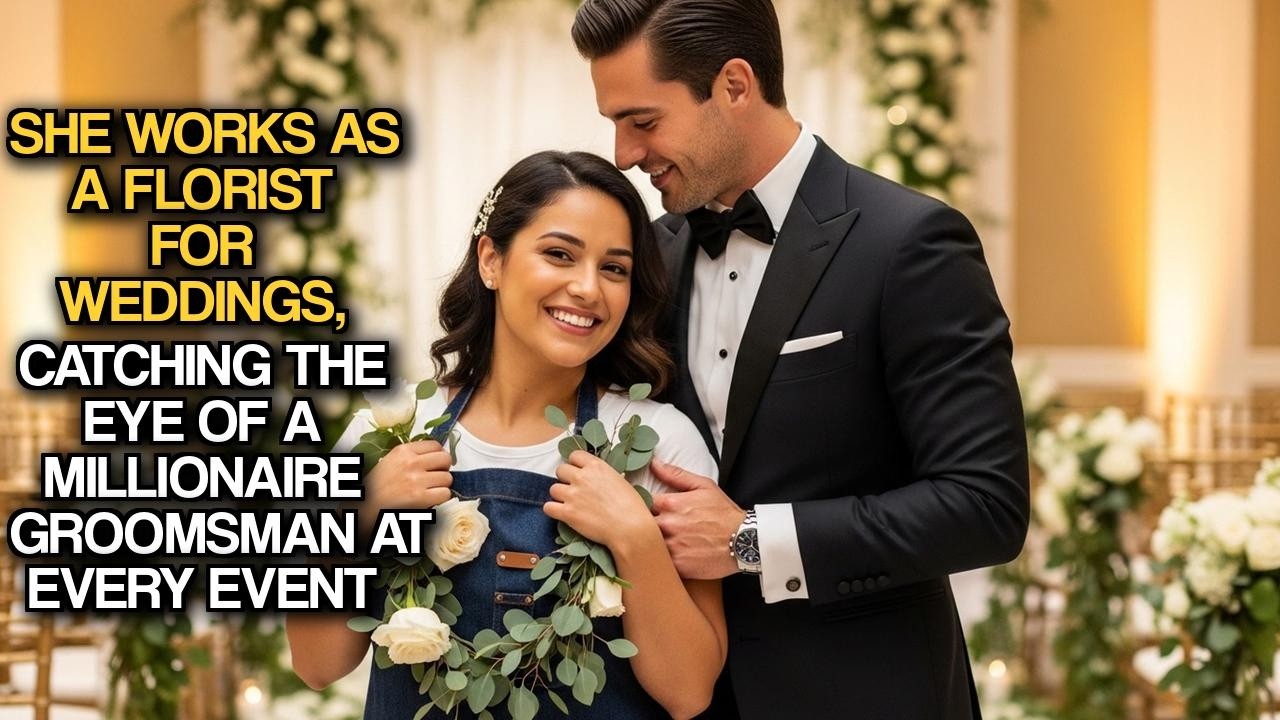 She Works as a Florist for Weddings, Catching the Eye of a Millionaire Groomsman at Every Event