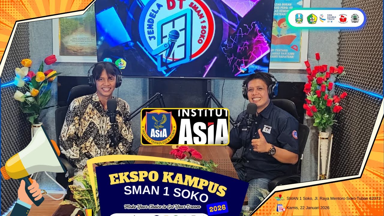 #JendelaDT SMAN 1 Soko bersama Institut Asia Malang