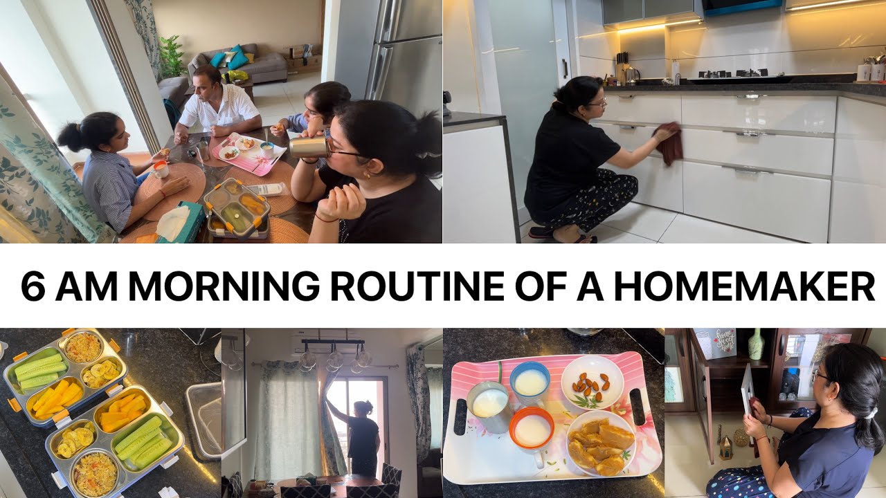 BACK TO SCHOOL | Indian Morning Breakfast, School LunchBox & Cleaning, Lunch, FullDay Routine