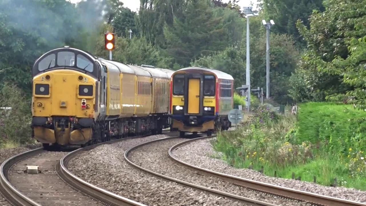 Trains Through Spalding - August 2017