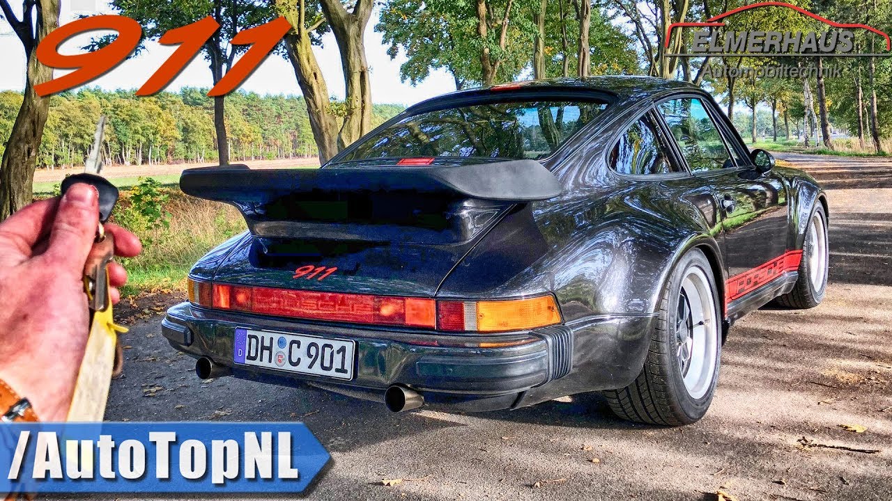 Porsche 911 1986 SPECIAL LIGHTWEIGHT PROJECT Elmerhaus REVIEW POV Test Drive by AutoTopNL