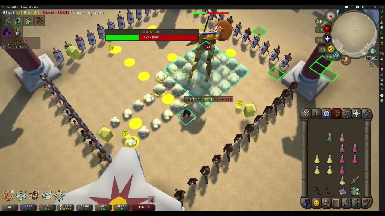 Full Sol Heredit Fight OSRS (Tent Whip Only)