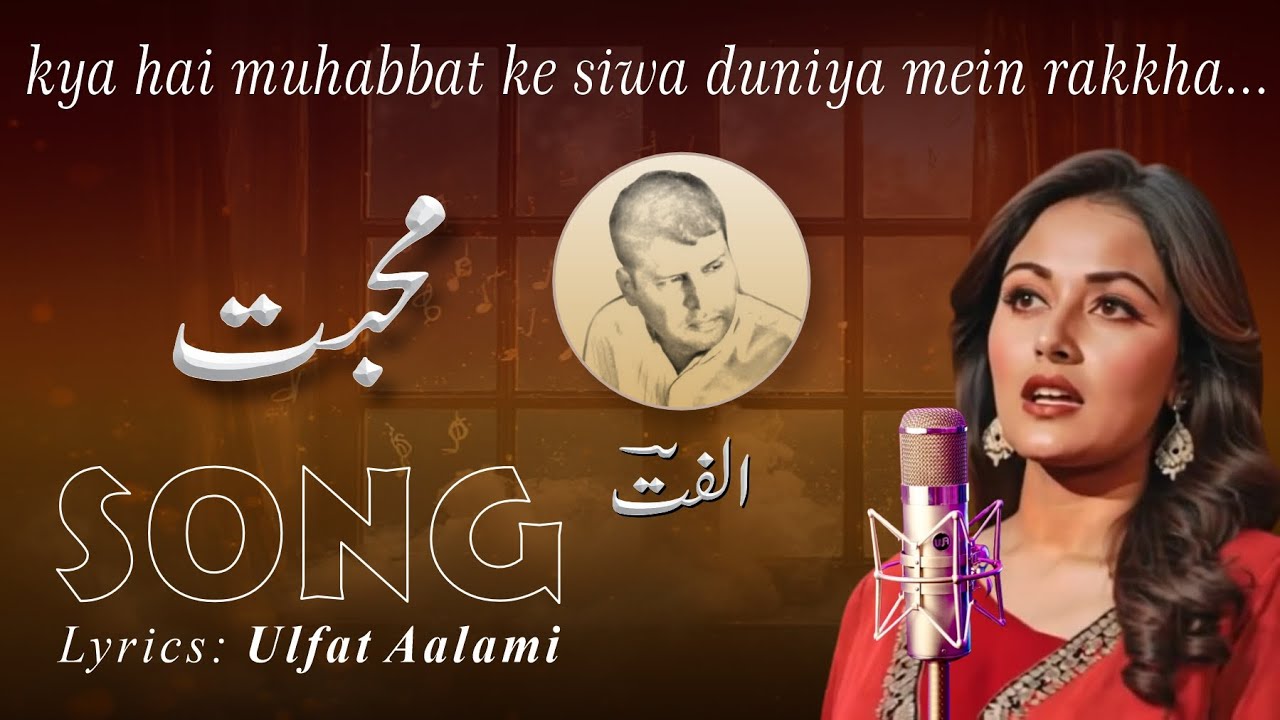 Song - Muhabbat | Urdu Poetry | Ulfat Aalami | محبت