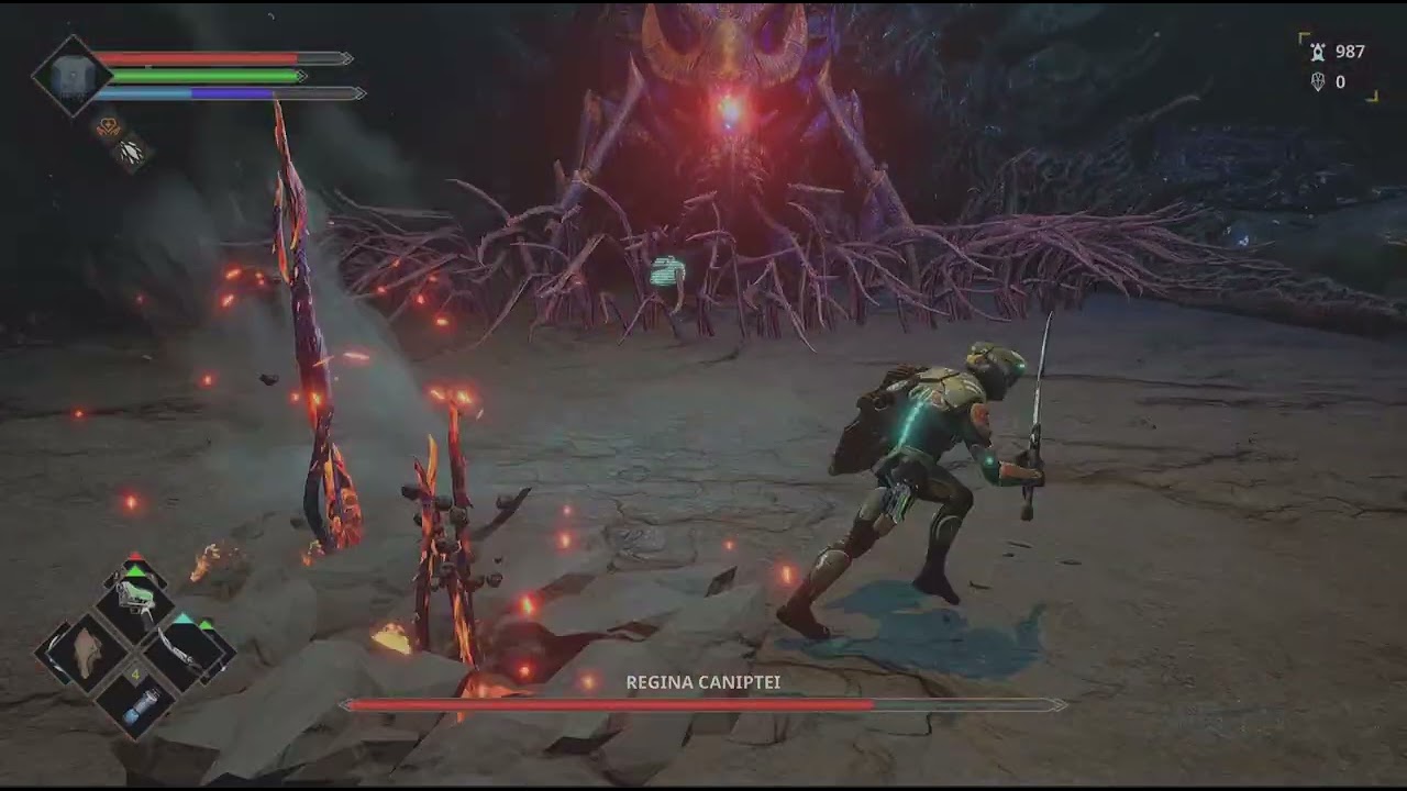 Dolmen - Queen Caniptei boss fight