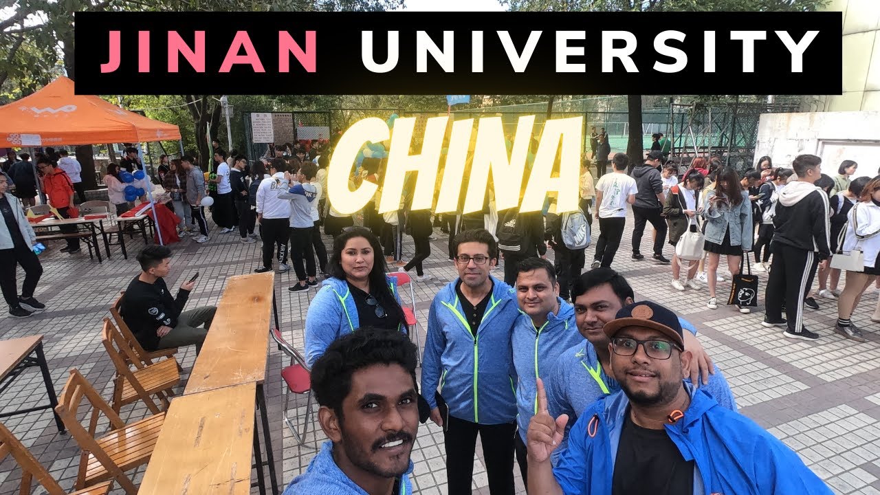 Celebrating Annual Sports Meet at Jinan University | Guangzhou China life | Campus life in China