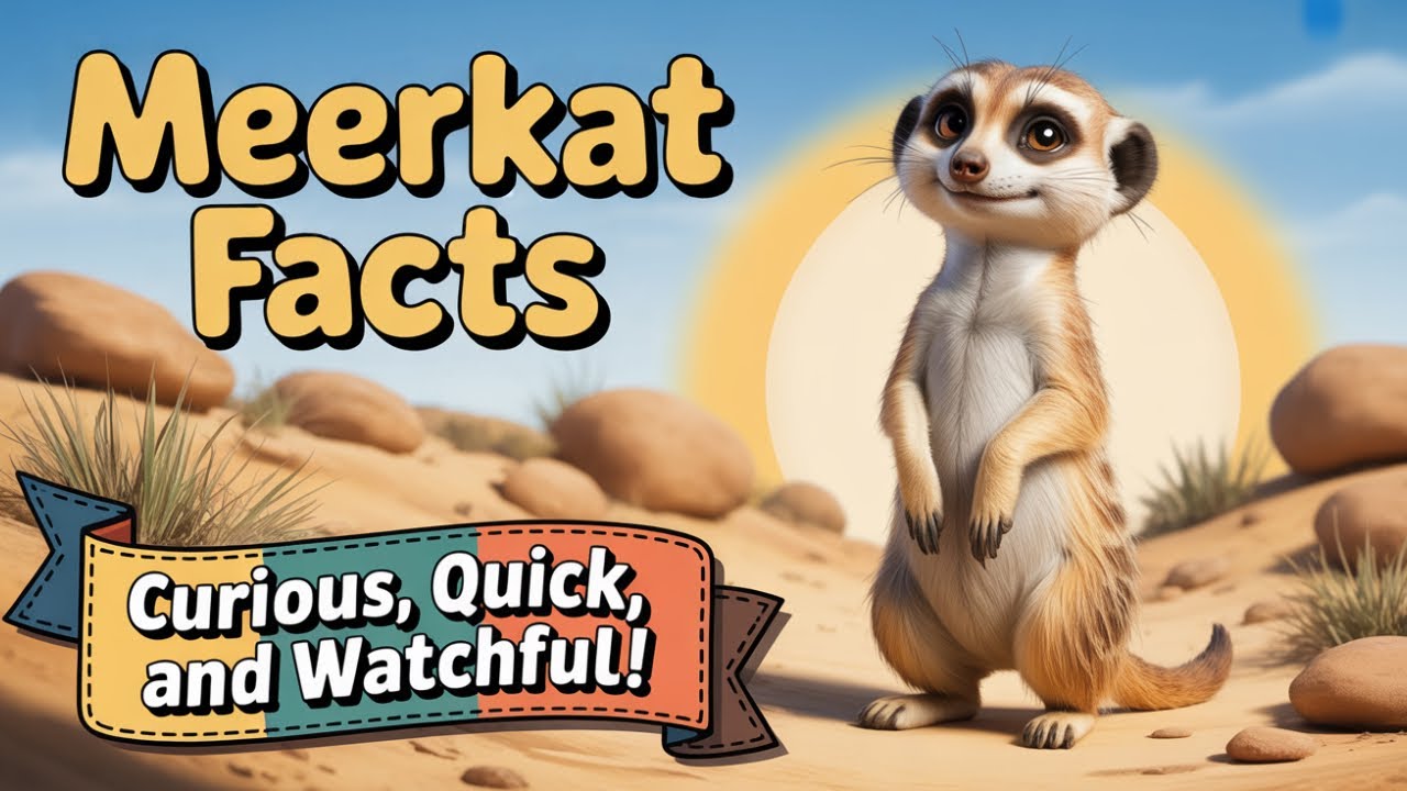 Why Do Meerkats Stand Tall? | Meerkat Facts for Kids