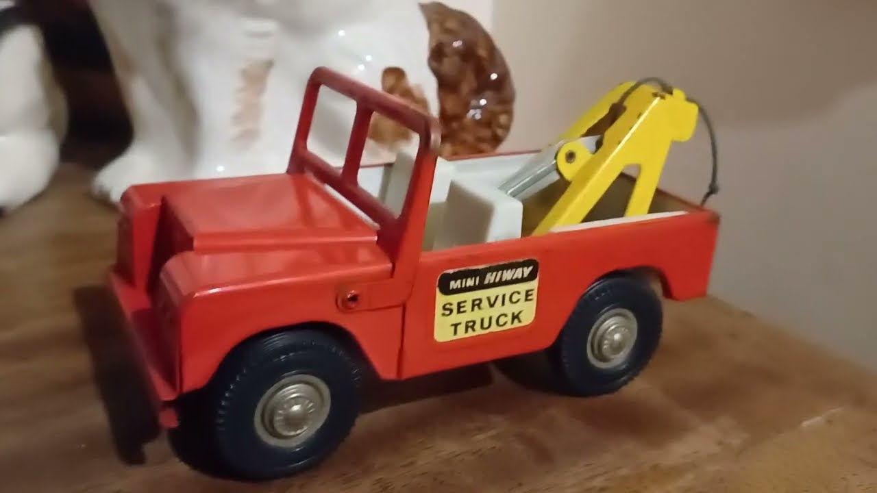 Triang pressed steel tinplate vintage toys (not Tonka )