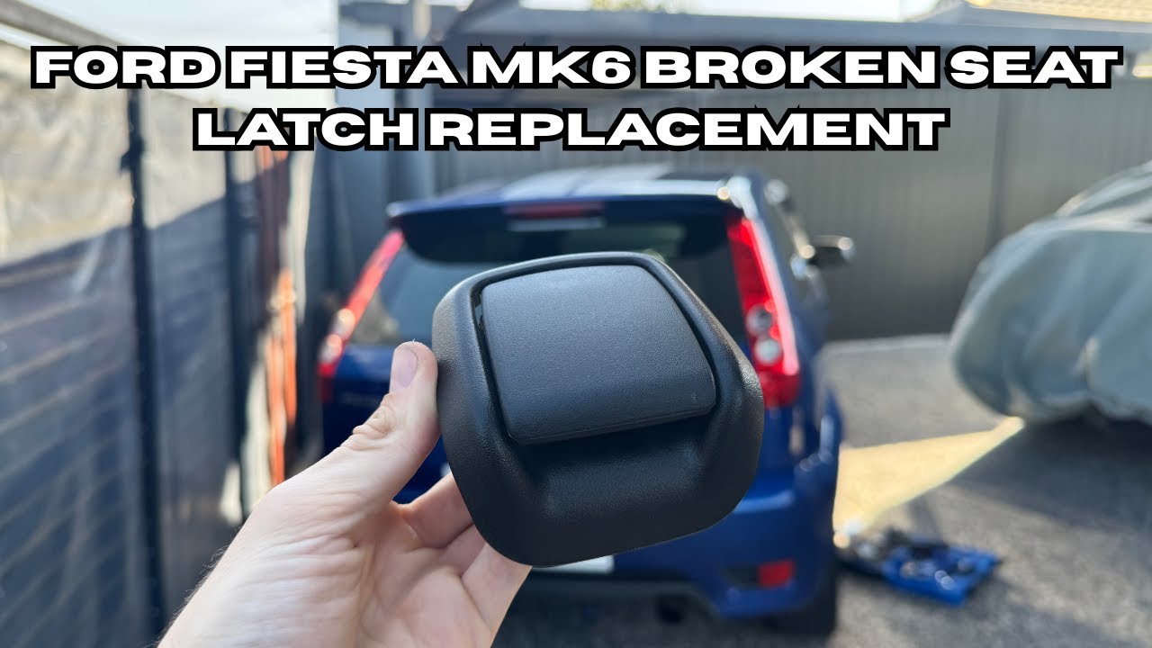 Замена/ремонт защелки сиденья Ford Fiesta MK6 XR4/ST150