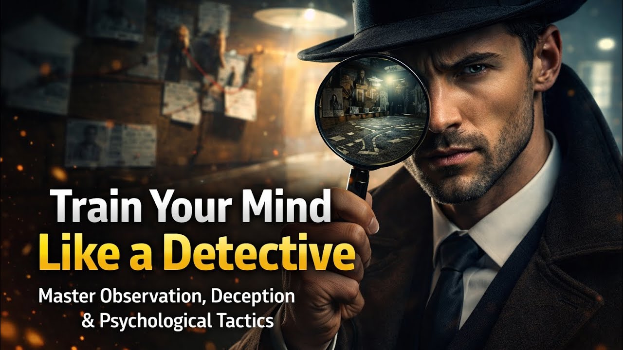 How Detectives Think: Sharpen Your Mind Like Sherlock Holmes | Use real investigative methods