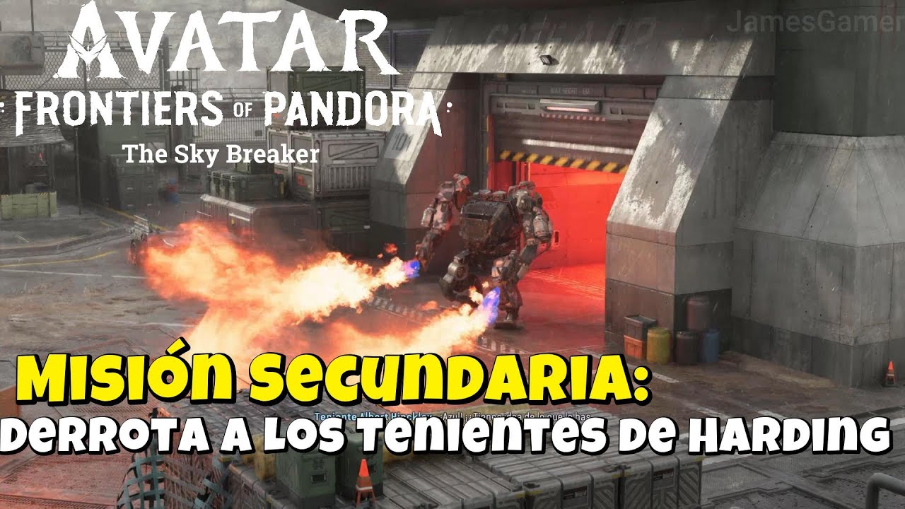 Avatar: The Sky Breaker DLC - Misi&oacute;n Secundaria - Derrota A Los Tenientes De Harding (Espa&ntilde;ol) PS5