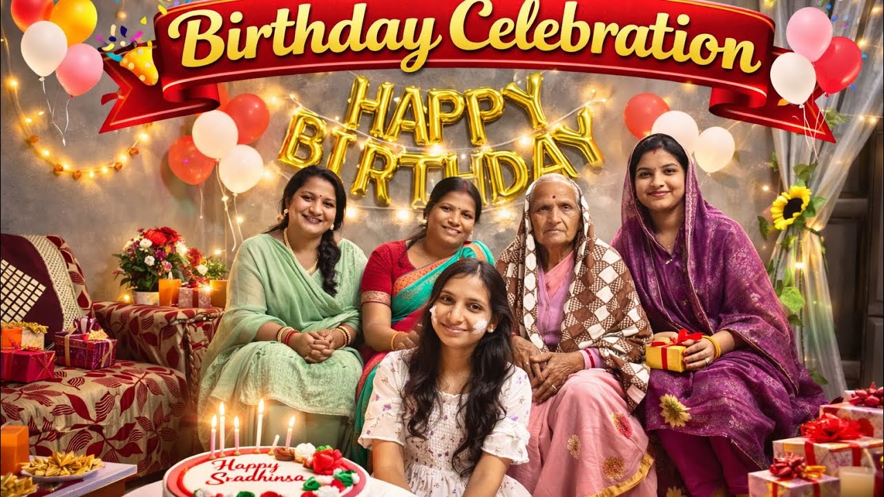 Aaj Ghar Pe Birthday Celebration!🎂🎂