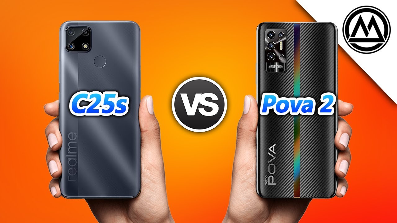 Realme C25s vs Tecno Pova 2