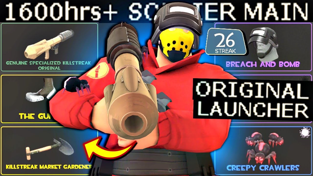The GOATED ORIGINAL🔸1600+ Hours Soldier Experience (TF2 Gameplay)