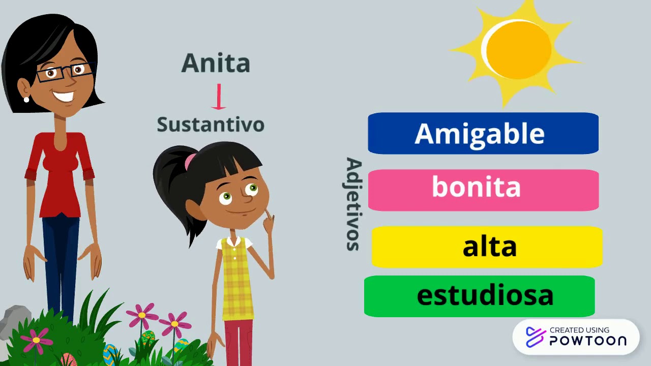 EL ADJETIVO CALIFICATIVO PARA NI&Ntilde;OS