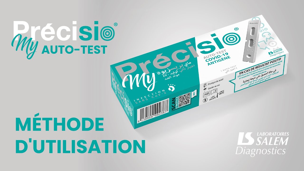 Comment utiliser My Précisio Autotest Covid-19 Ag ?