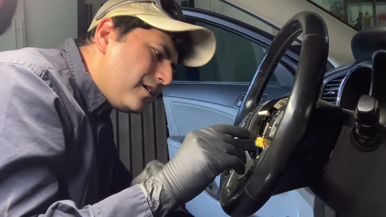 2012 Kia Optima air bag light | code B1346 B1481 Kia | steering wheel removal
