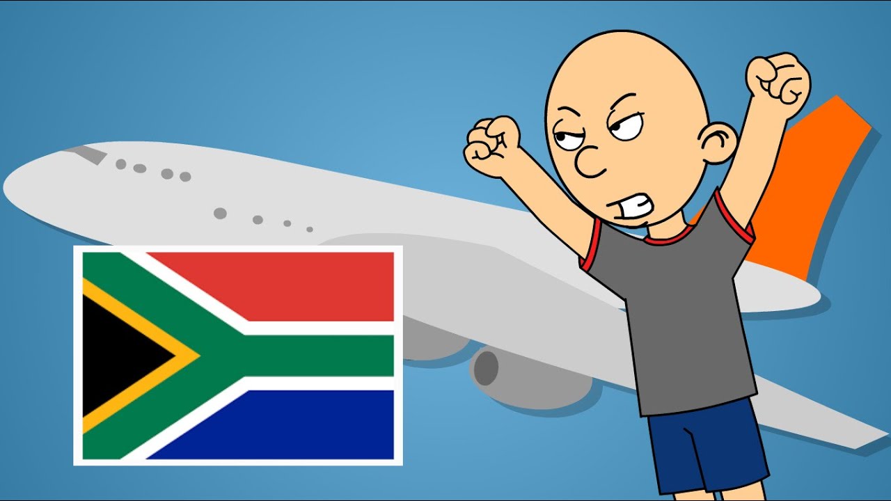 Classic Caillou Misbehaves On The Trip To South Africa/Grounded