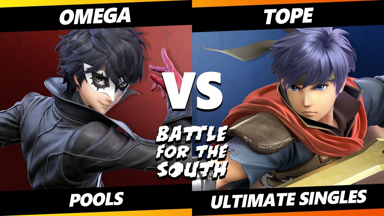 Battle for the South - omega (Joker) Vs. Tope (Ike) Smash Ultimate - SSBU