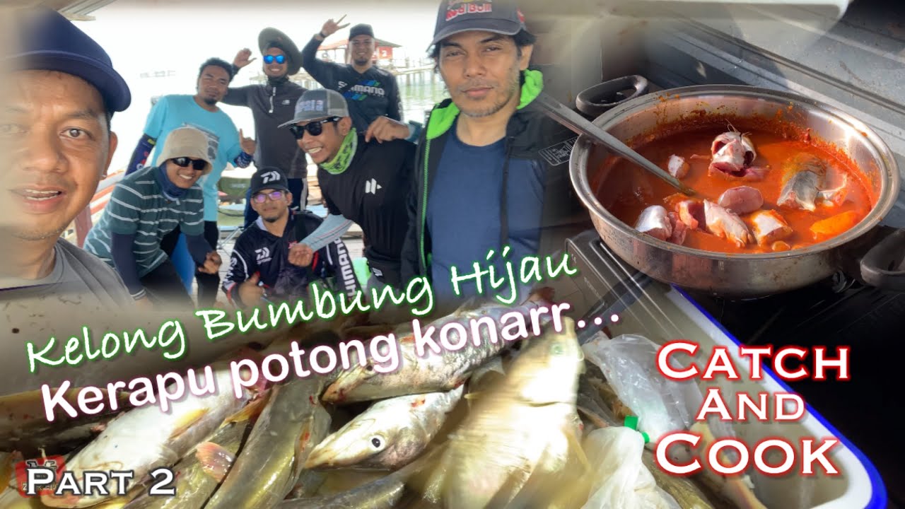 Kelong Sebatu | Trip memancing di Kelong Bumbung Hijau | penuh tong. Part 2