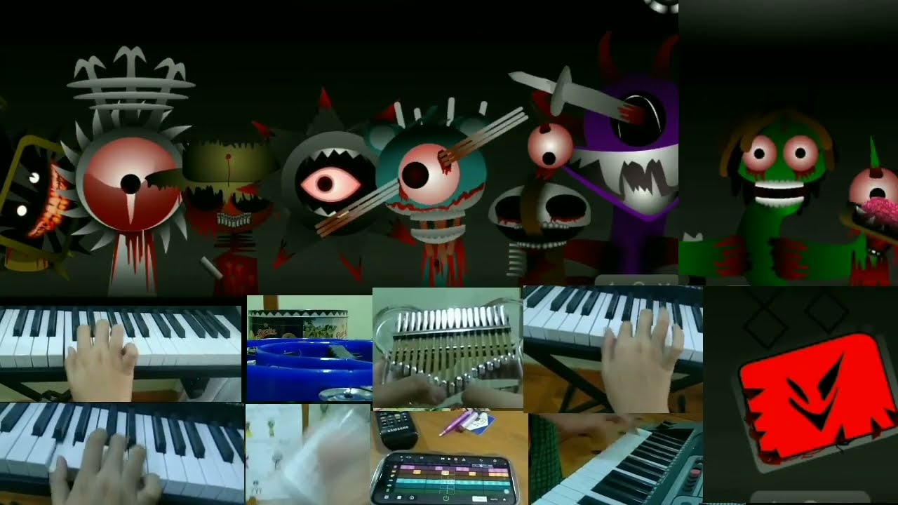Recreating sprunki phase 1-10in real life