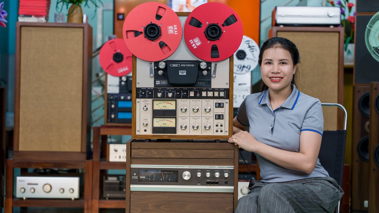 Nhạc Vàng Trước 1975 Cực Phê - Khi Băng Cối AKAI GX400D Cất Tiếng Gây Nghiện | Thái Audio 0969789779