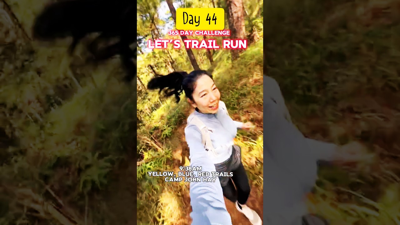 Day 44 Trail Run - Join me for 30 days  