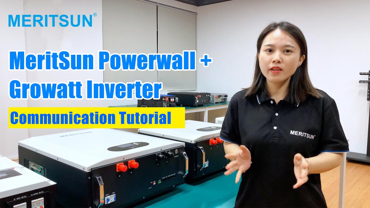 MeritSun Powerwall + Growatt Inverter Communication Tutorial