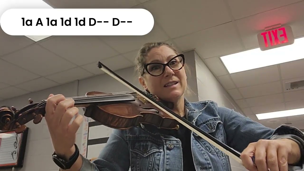 Sky Boat- Violin Practice Video