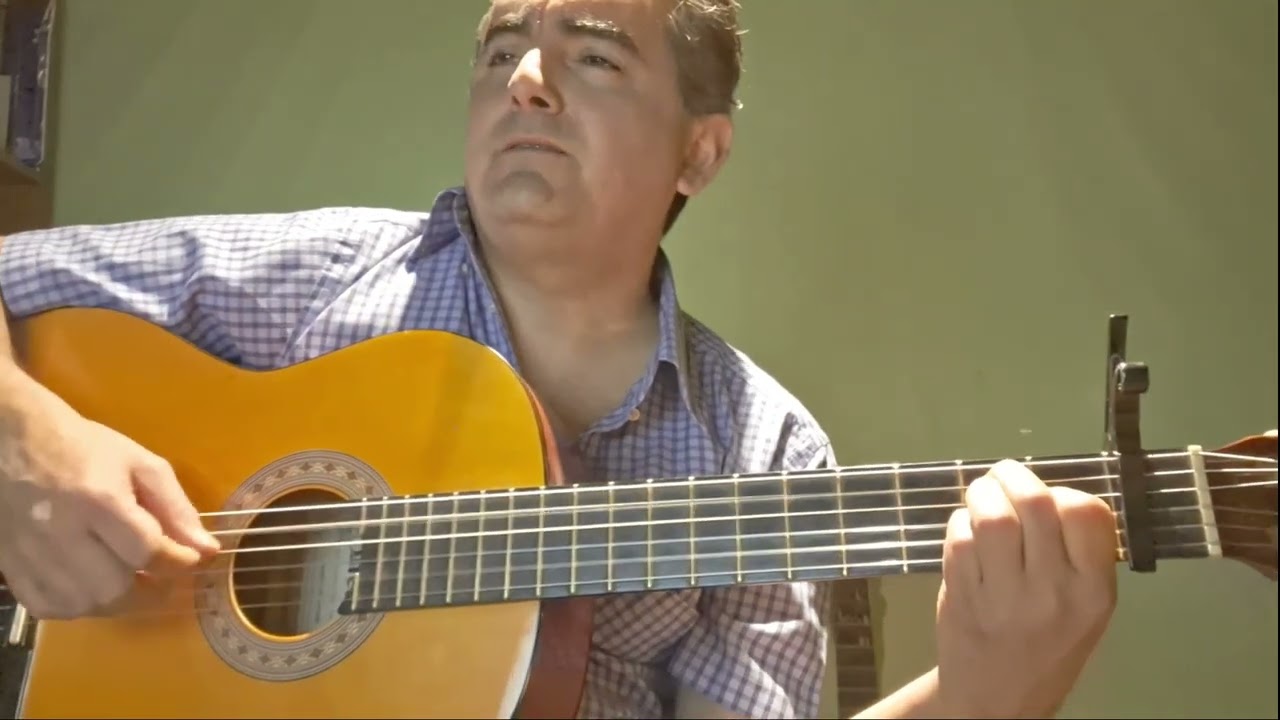 Desnuda y con sombrilla (versión de Alejandro Cañete) Autor Silvio Rodríguez