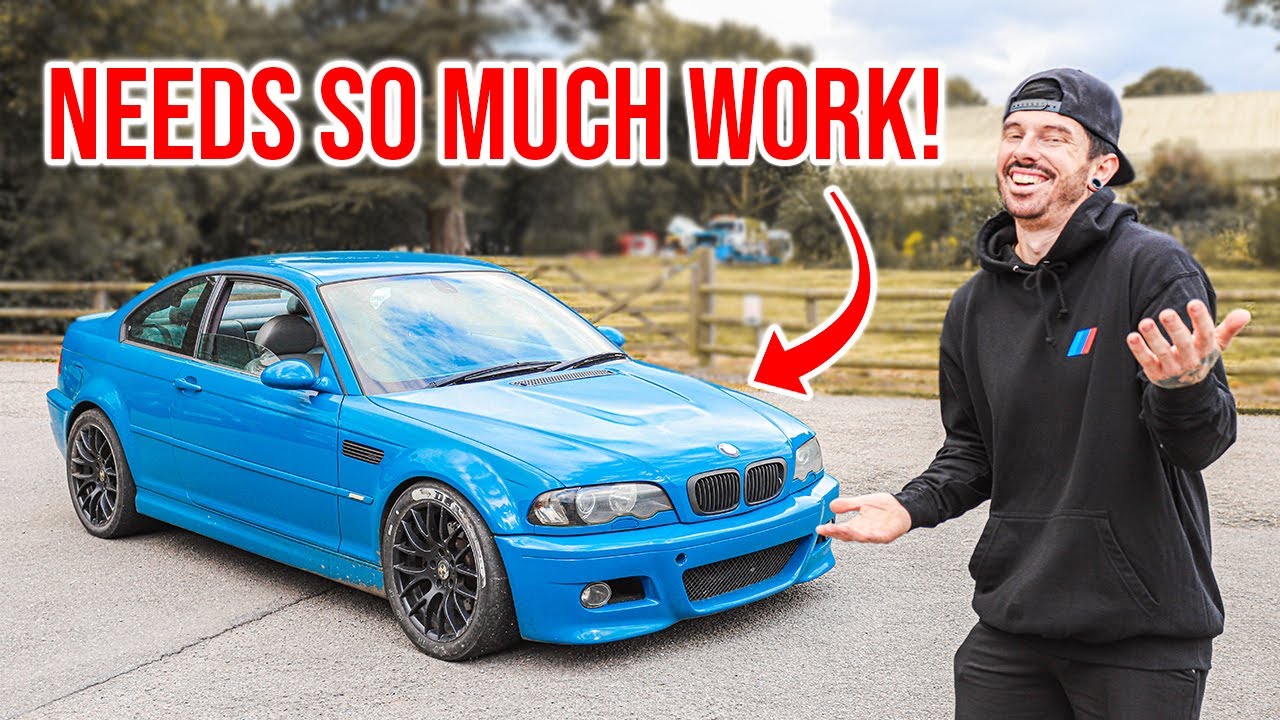 I BOUGHT AN ABANDONED E46 BMW M3 ... ITS BROKE