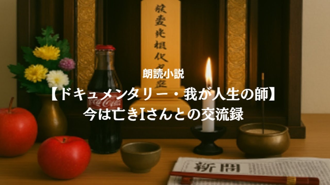 朗読小説【ドキュメンタリー・我が人生の師】今は亡きIさんとの交流録