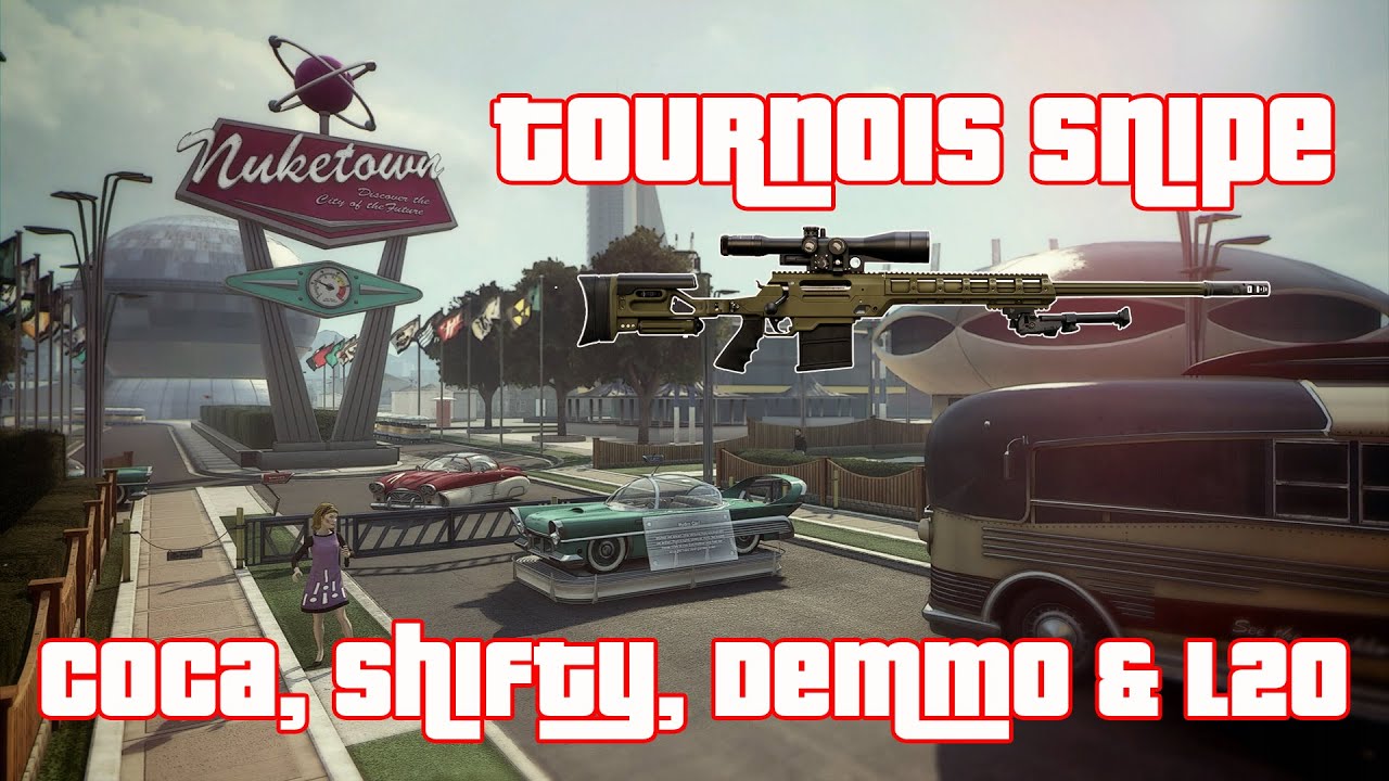 |►BO2 | Tournois Snipe L2O vs #3 Demmonex vs Coca vs Shifty !