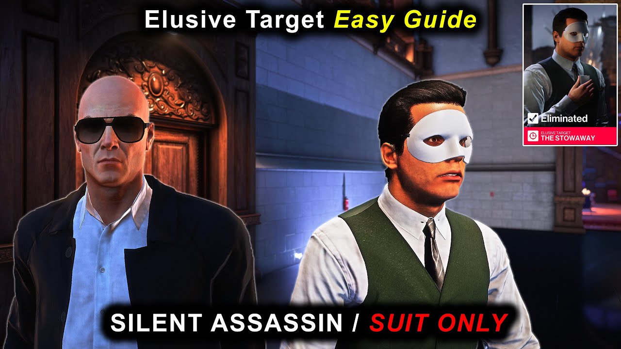 Hitman 2 Elusive Target The Stowaway - Easy Guide Silent Assassin Suit Only