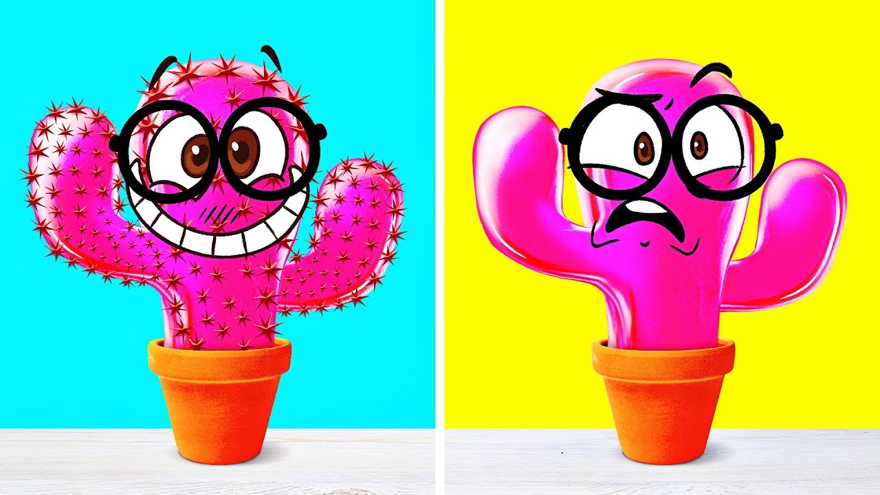 The Cutest Cactus DIY - A Perfect Way to Use Those Stones You Have